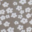 Blume Teddystoff Dunkel Beige  - (Teddystoffe)