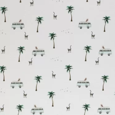 Jersey Di Cotone Stampa Digitale - Vacanza Animale | Rijs Textiles Jersey Di Cotone Stampa Digitale - Vacanza Animale - (Jersey Di Cotone Digitale Stampata)