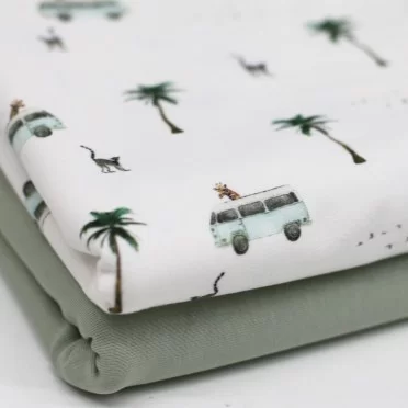 Jersey Di Cotone Stampa Digitale - Vacanza Animale | Rijs Textiles Jersey Di Cotone Stampa Digitale - Vacanza Animale - (Jersey Di Cotone Digitale Stampata)