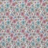 Jersey Katoen Digitale Print - Zomerbloem Vintage Roze