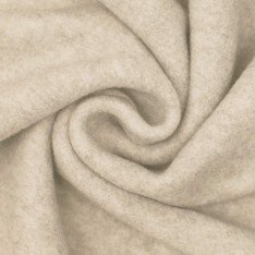 Polar Fleece Fabric Melange Beige