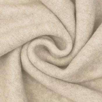 Polar Fleece Stof Melange Beige Polar Fleece Stof Melange Beige