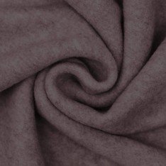 Polar Fleece Fabric Melange Brown 