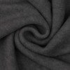 Polar Fleece Stof Mørkegrå Melange