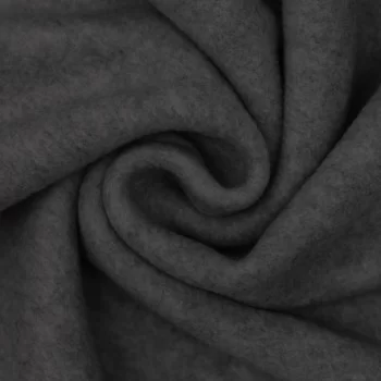 Polar Fleece Stof Melange Donker Grijs Polar Fleece Stof Melange Donker Grijs