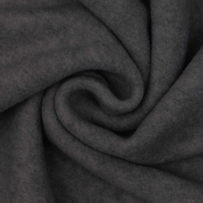 Polar Fleece Fabric Melange Dark Grey - (Polar Fleece Fabric)