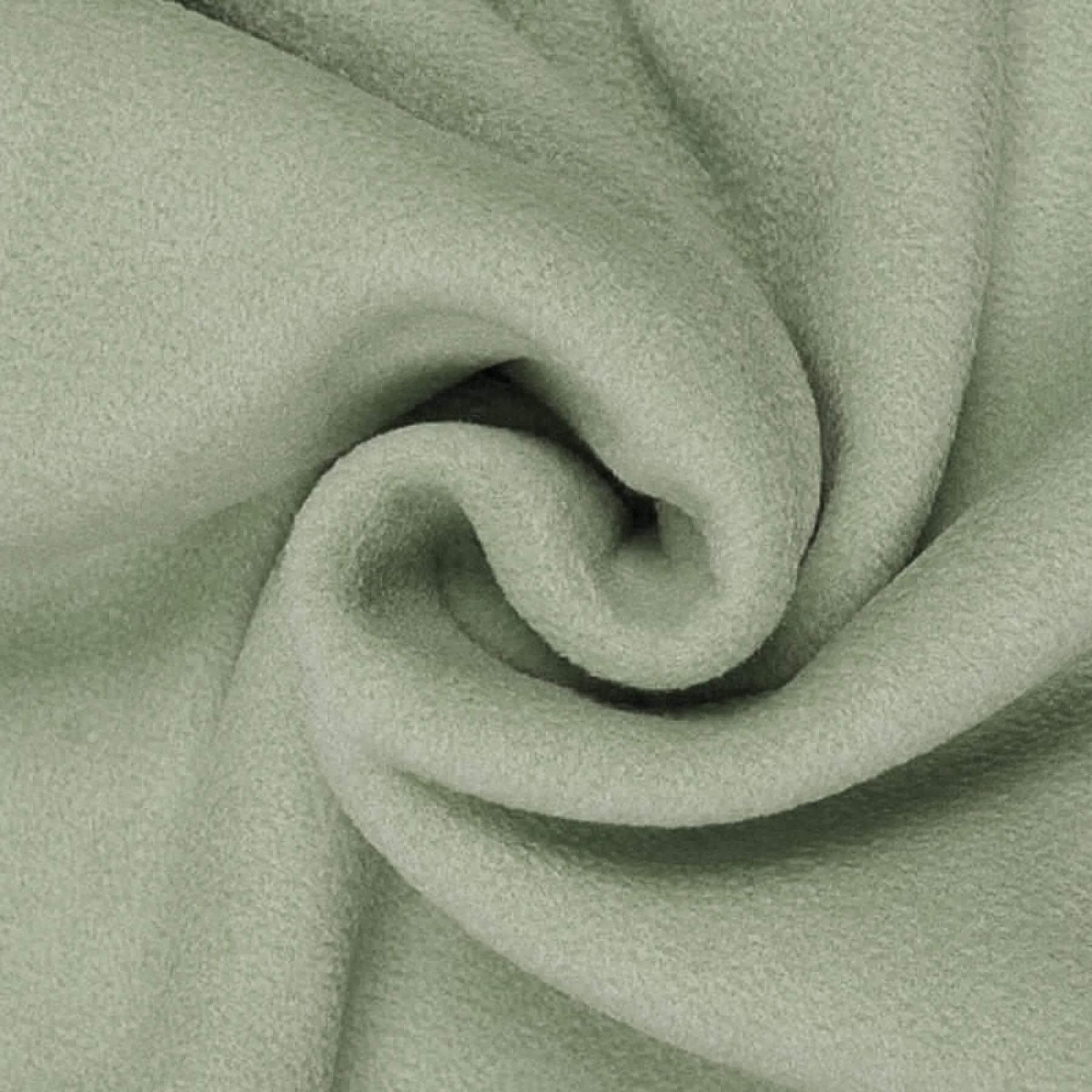 Polar Fleece Stof Dusty Groen