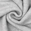 Polar Fleece Stof Lysegrå Melange - (Polar Fleece)