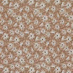 Rib Jersey Stof - Bloemen Luipaard