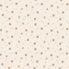 Popeline Di Cotone Stampa Digitale - Fiore Stellato Naturel