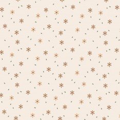 Rippstrick Jersey Stoff - Sternblume Naturel