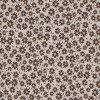 Tessuto Jersey Di Cotone Costine - Girasole Beige