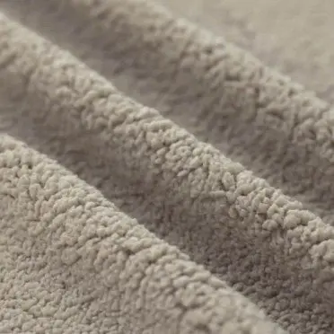 Teddy Stof Donker Beige - (Teddy Stoffen)