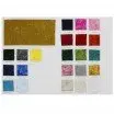 Panne Velvet Fabric Sample Card - (Panne Velvet Fabric)