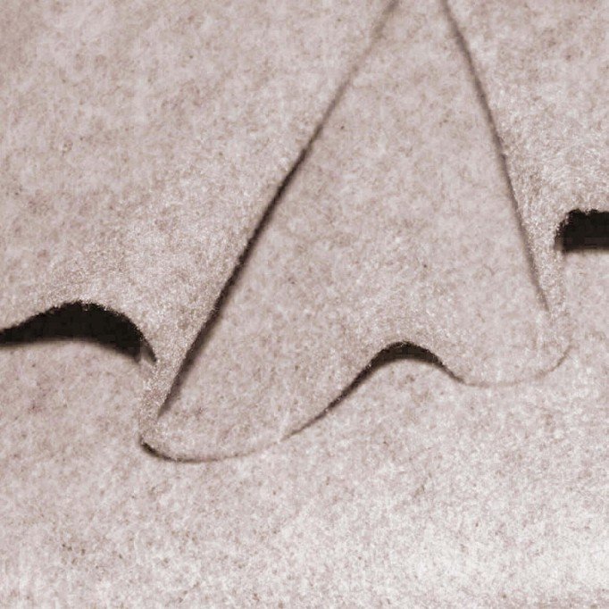 Tassenvilt 3mm Beige Gemeleerd - (Tassenvilt Per Meter)