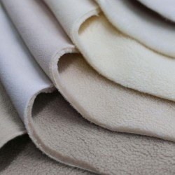 Teddy Fleece Doubleface Fabric Natural