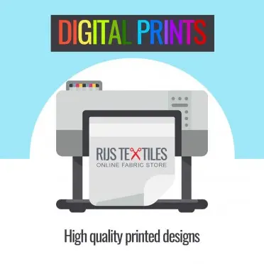 Cotton Poplin Digital Print - Beauty Flower Ecru - (Cotton Poplin Printed)