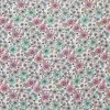 Double Gauze Fabric Digital Print - Summer Flower Vintage Pink