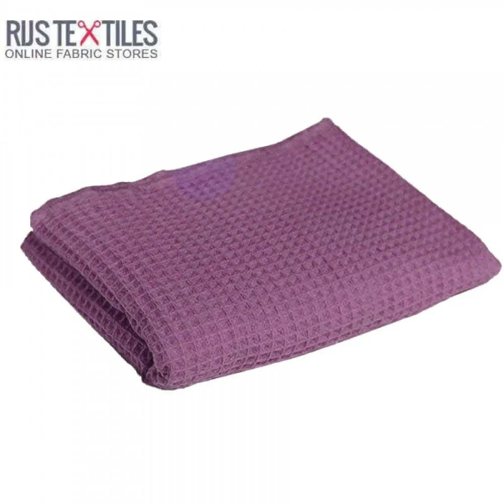 Waffle Pique Fabric Old Lilac Waffle Pique Fabric Old Lilac - (Waffle Pique Fabrics)