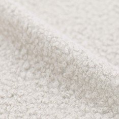 Boucle Fabric Curly Ecru
