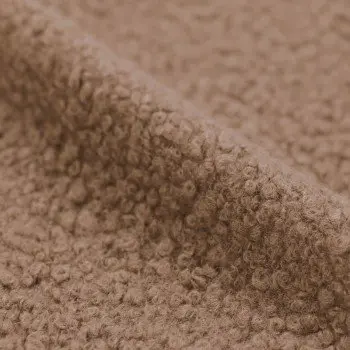 Tessuto Bouclé Pesante Cacao Tessuto Bouclé Pesante Cacao