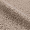 Boucle Fabric Curly Dark Beige