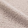 Tissu Lainage Bouclette Beige Clair