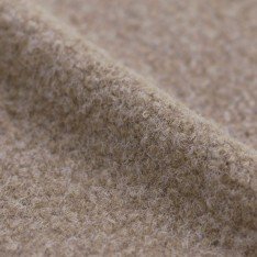 Boucle Fabric Curly Melange Beige