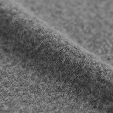 Boucle Fabric Curly Melange Grey