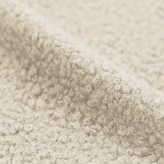Boucle Fabric Curly Natural