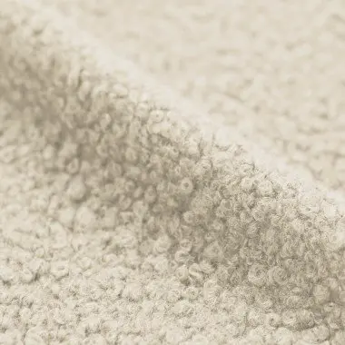 Tissu Moderne épais Effet Bouclettes Laineux - 106x200 Cm Neuf Parfait état