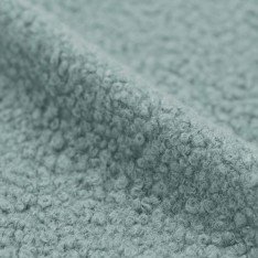Boucle Stoff Locken Meer Grün