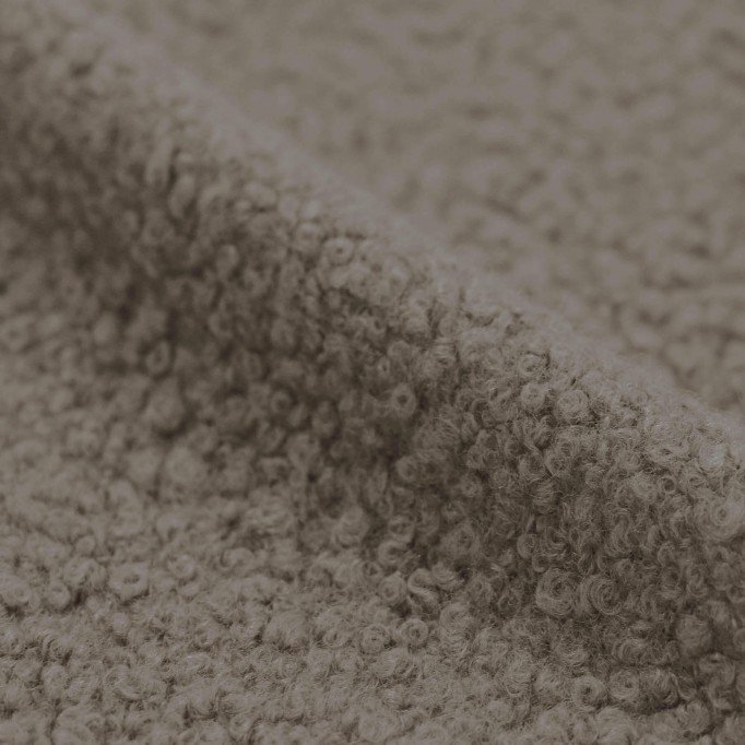 Tessuto Bouclé Pesante Taupe - (Tessuto Bouclé)
