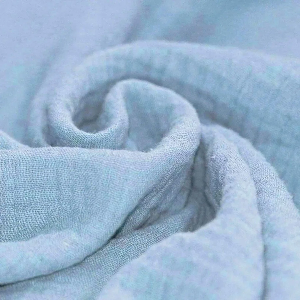 Hydrofiel Stof Licht Blauw