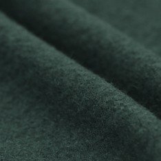 Fulled Loden Wool Fabric Dark Green