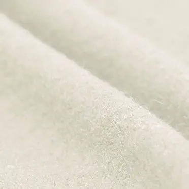 Tissu Lainage Foulé Écru - (Tissu Laine Bouillie)