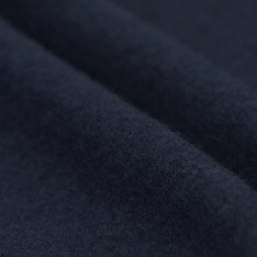 Fulled Loden Wool Fabric Navy