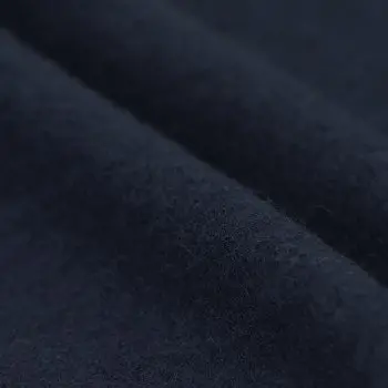 Tissu Lainage Foulé Marine Tissu Lainage Foulé Marine