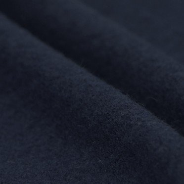 Fulled Loden Wool Fabric Navy - (Boiled Wool Fabric)