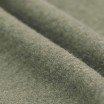 Tissu Lainage Foulé Vert Olive - (Tissu Laine Bouillie)