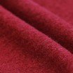 Tissu Lainage Foulé Rouge - (Tissu Laine Bouillie)