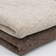 Tissu Polaire Beige Melange