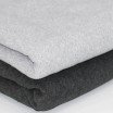 Polar Fleece Stof Lysegrå Melange - (Polar Fleece)