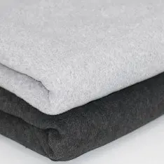 Tissu Polaire Gris Clair Melange
