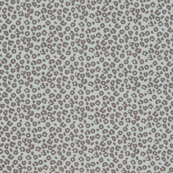 Rib Jersey Strikstof Muster - Leopardtryk Dusty Grøn - (Jerseystoffer)