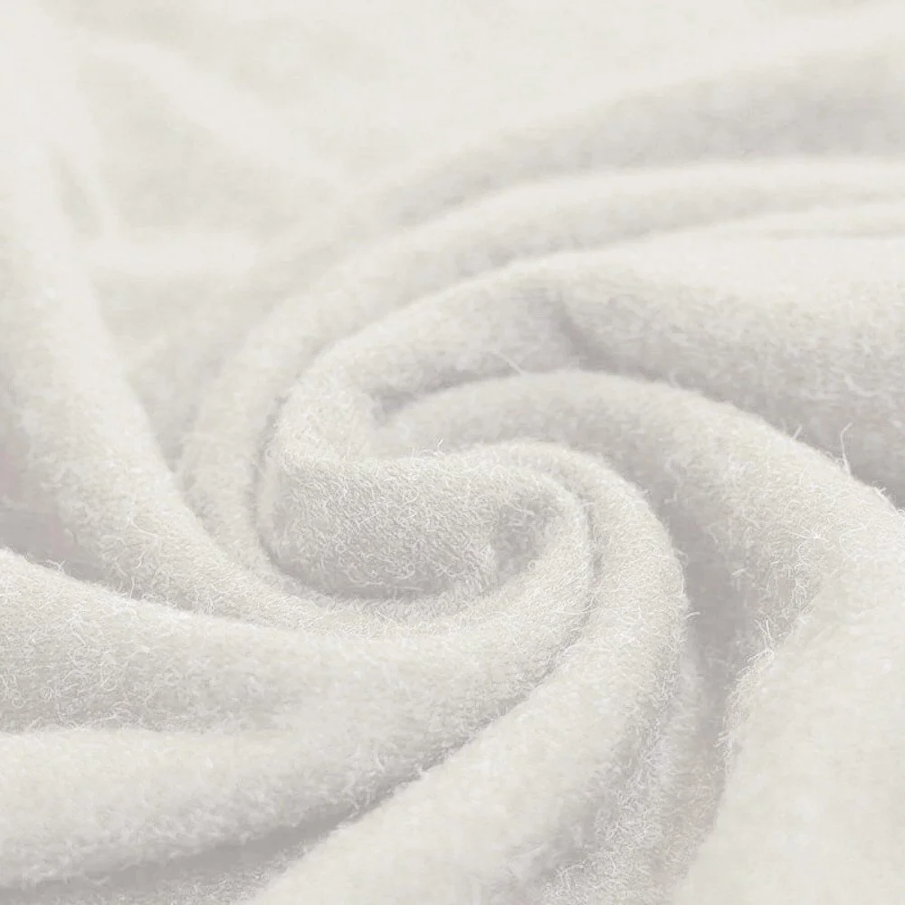 Angora Jersey Fabric Ecru