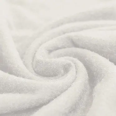 Tissu Maille Tricot Angora Écru - (Tissus De Mode)