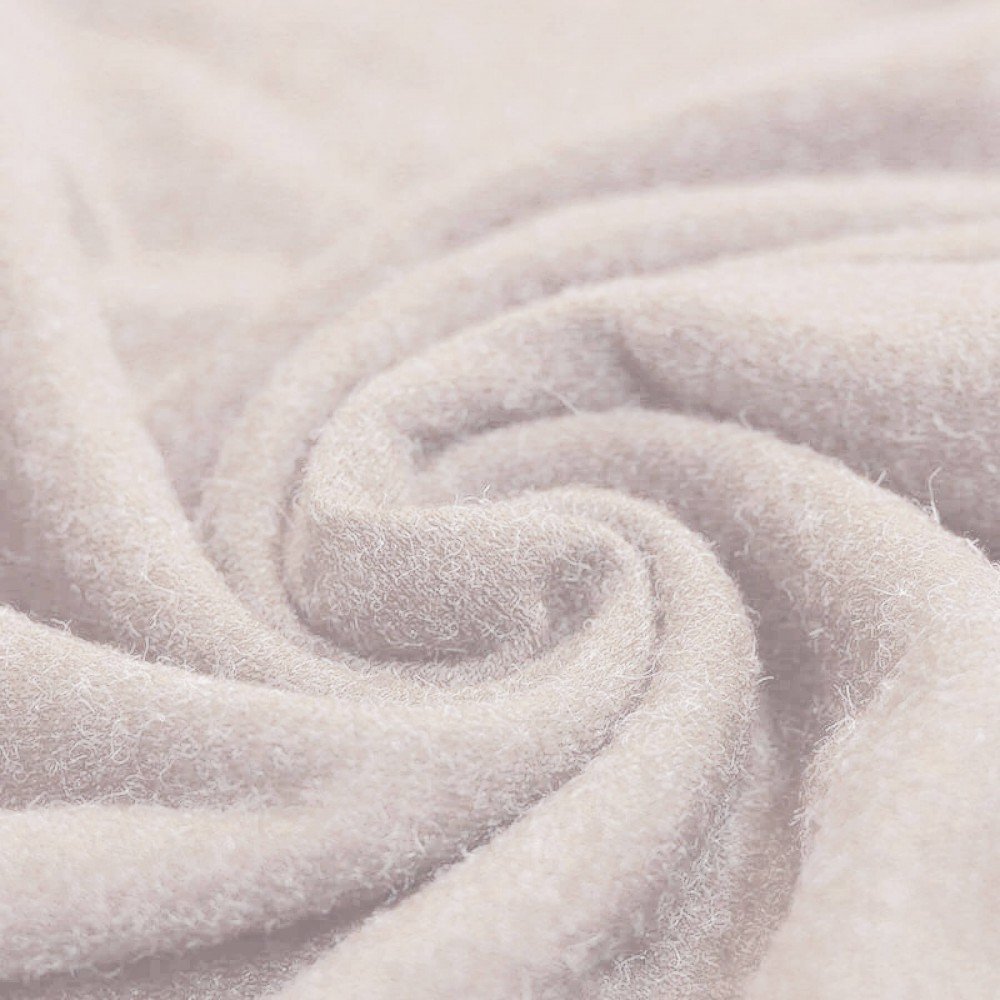Angora Jersey Fabric Light Beige - (Fashion Fabrics)