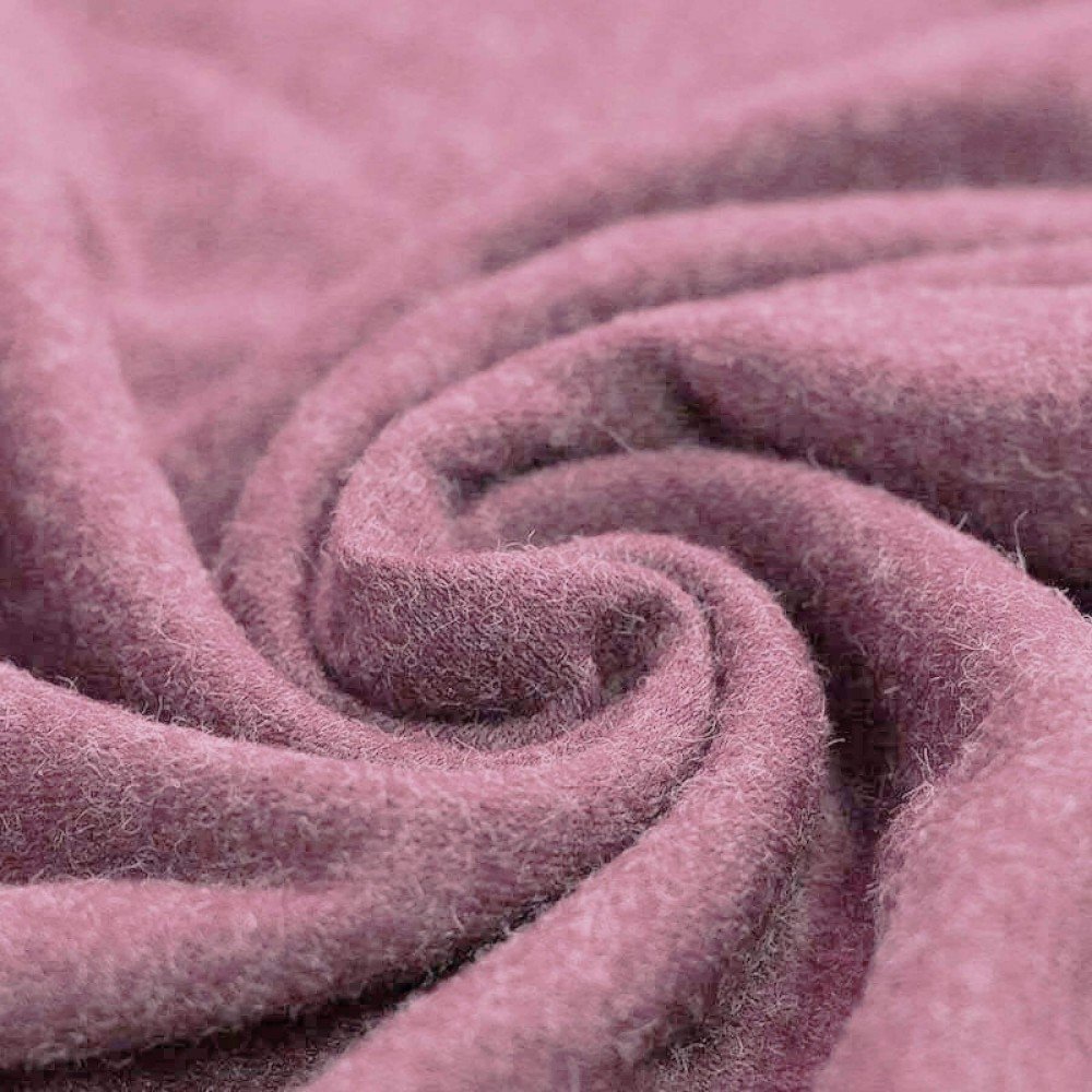 Angora Jersey Fabric Old Pink