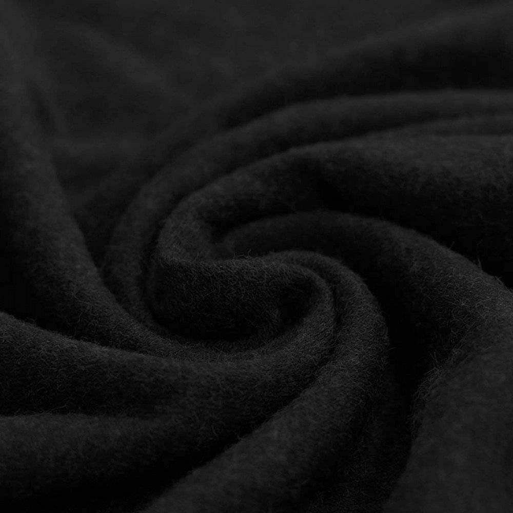 Angora Jersey Stoff Schwarz Angora Jersey Stoff Schwarz